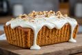 carrot cream cheese loaf cake